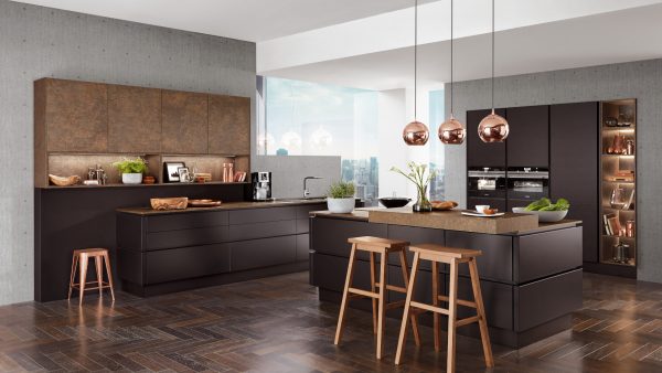 TOLEDO Laque laminate, noir super mat