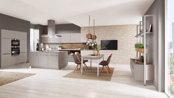 TOLEDO Laque laminate, gris pierre super mat
